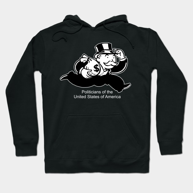 US Politicians Hoodie by the Mad Artist